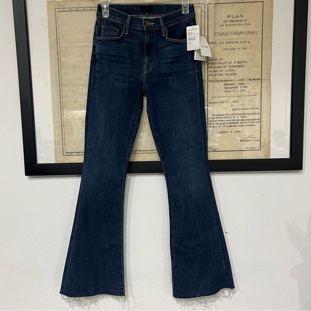 NWT Mother The Weekender Fray-one fell sweep size 24